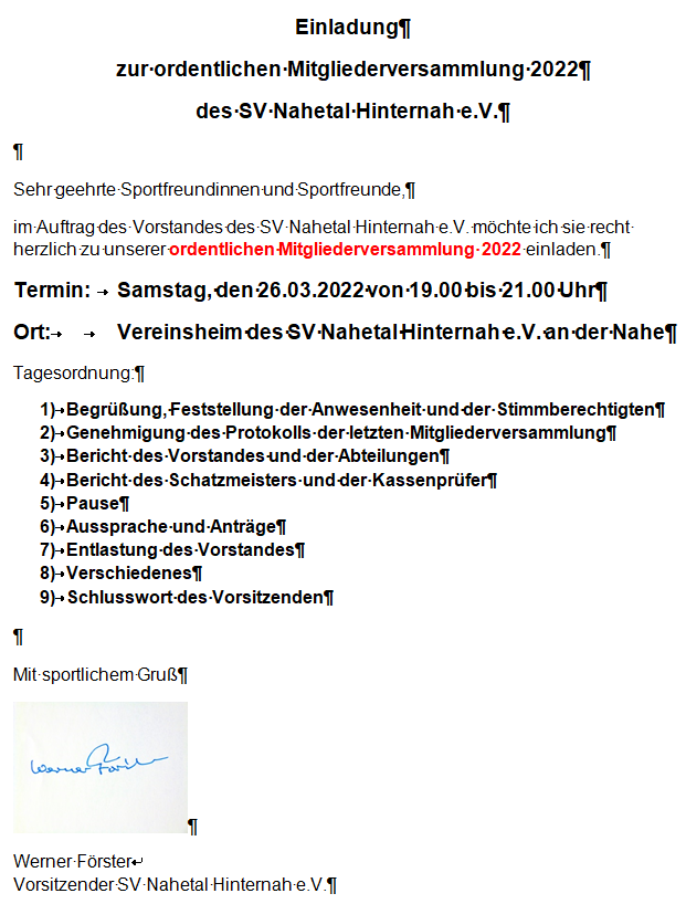 220326 Einladung Mitgliederversammlung SV Nahetal Hinternah e.V.
